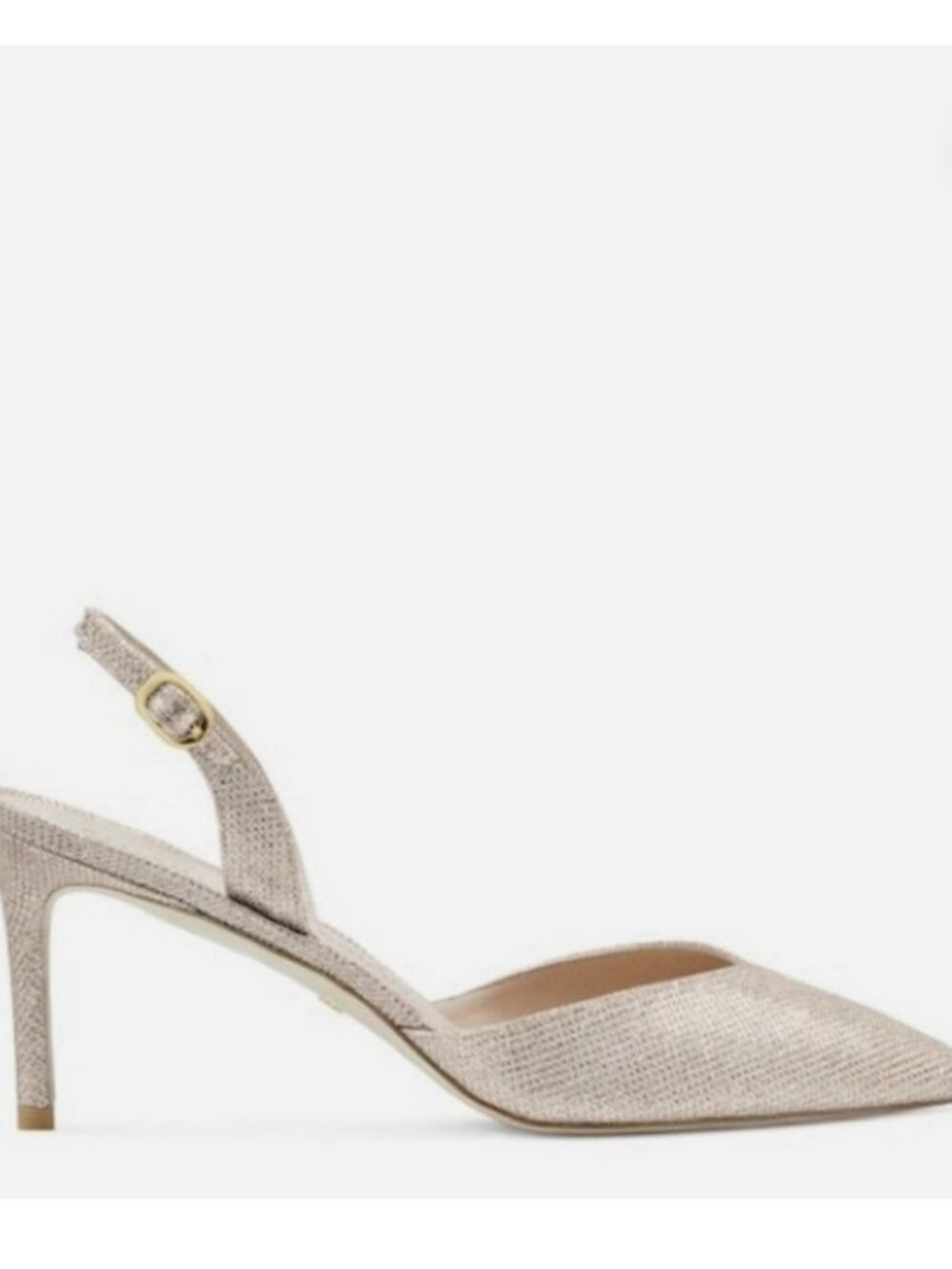 Stuart Weitzman Julia 75 Poudre Slingback Pumps 8 1/2 AA